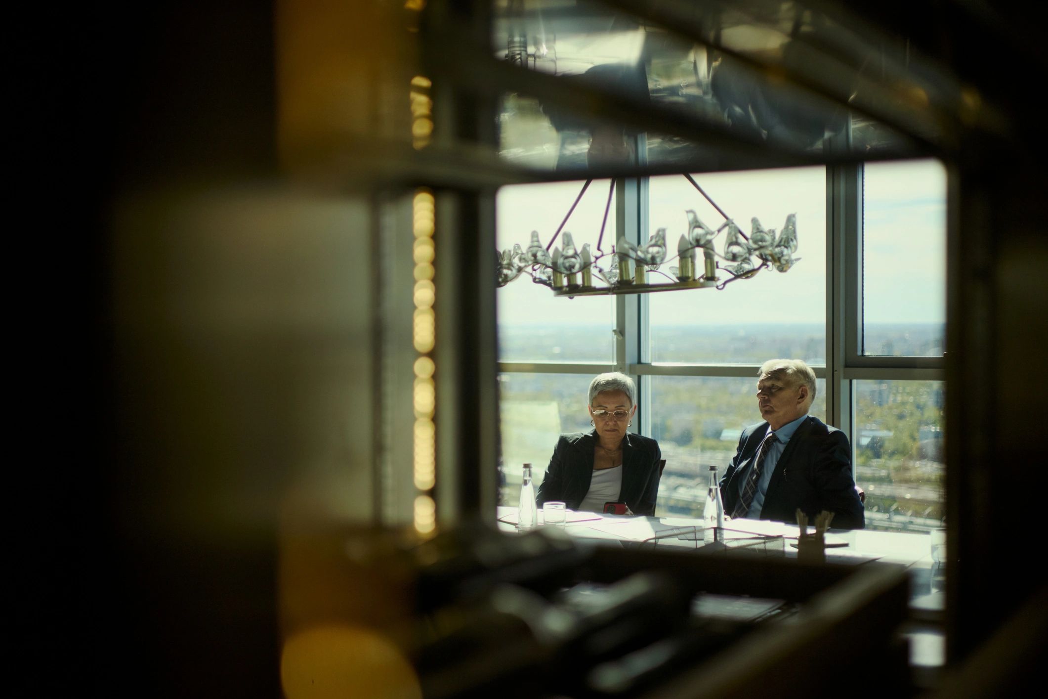 Senior executives reviewing strategy in a boardroom